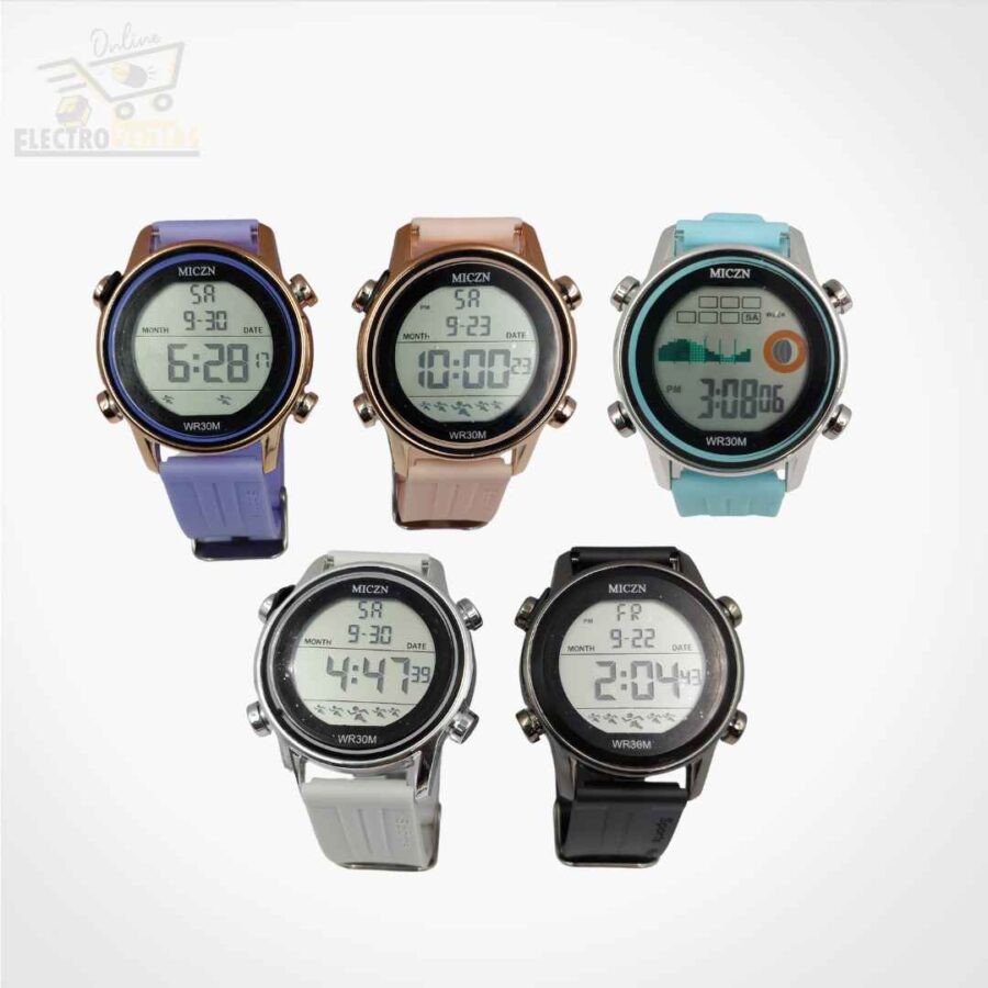 "WS230607" RELOJ DEPORTIVO MICZN WR30M REDONDO - Imagen 2