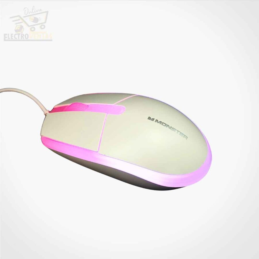 (OFERTA) "YK230609" MOUSE C/CABLE MONSTER KM1 PRO - Imagen 3