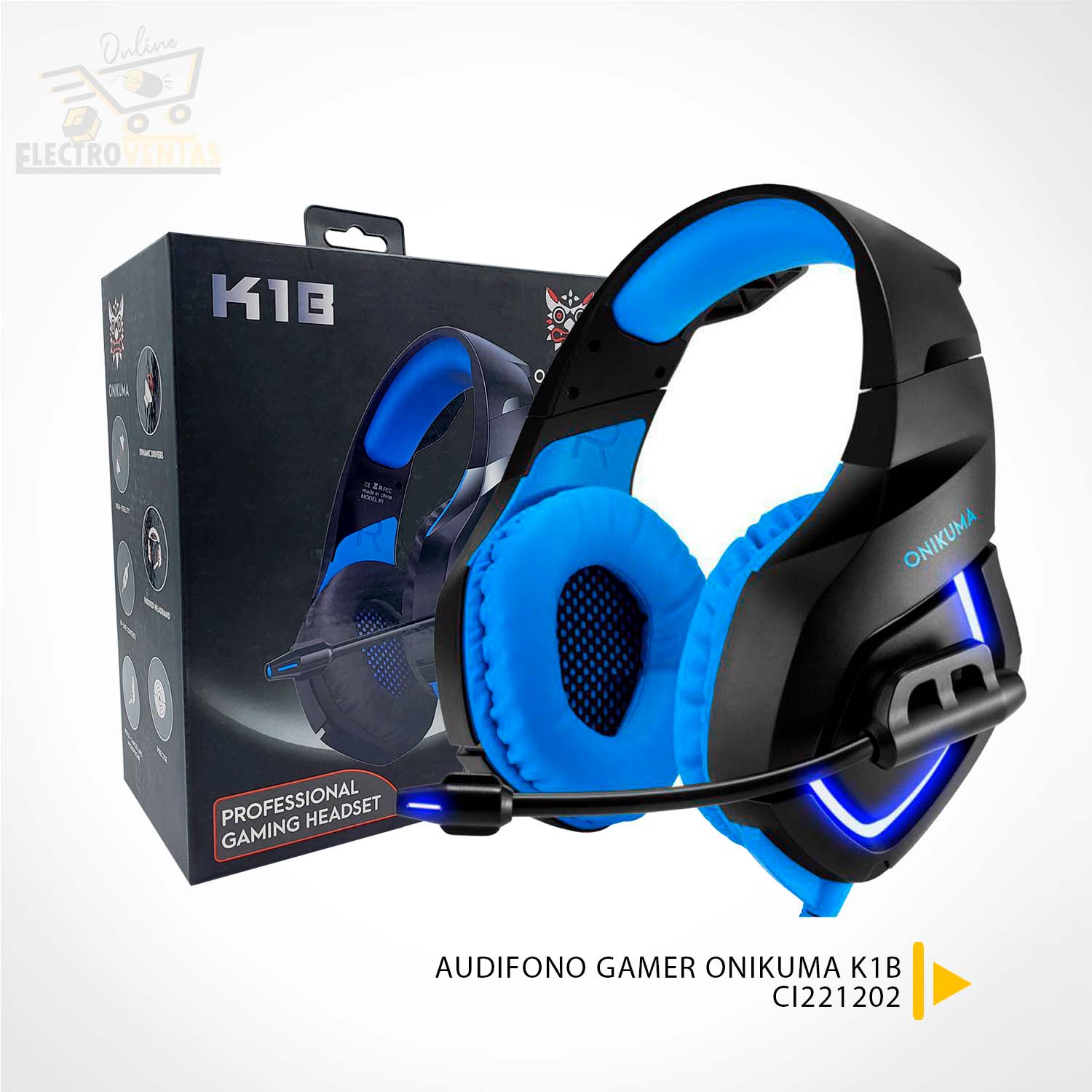 Audifonos onikuma online k1b