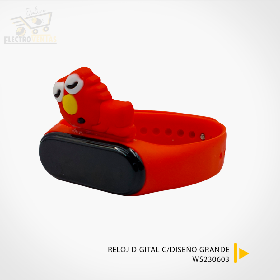 (OFERTA) "WS230603" RELOJ DIGITAL C/DICEÑO GRANDE