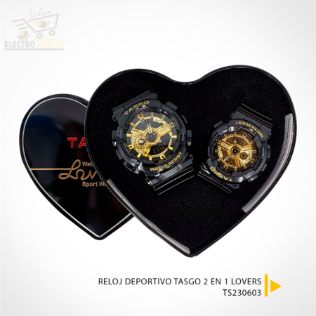 "TS230603" RELOJ DEPORTIVO TASGO 2 EN 1 LOVERS