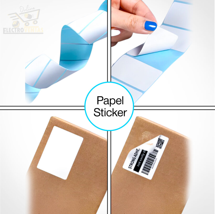 "SS221203" PAPEL STIKER PARA IMPRESORA 30*10 - Imagen 4