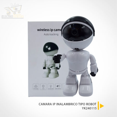 "YK240115" CAMARA IP INALAMBRICO TIPO ROBOT