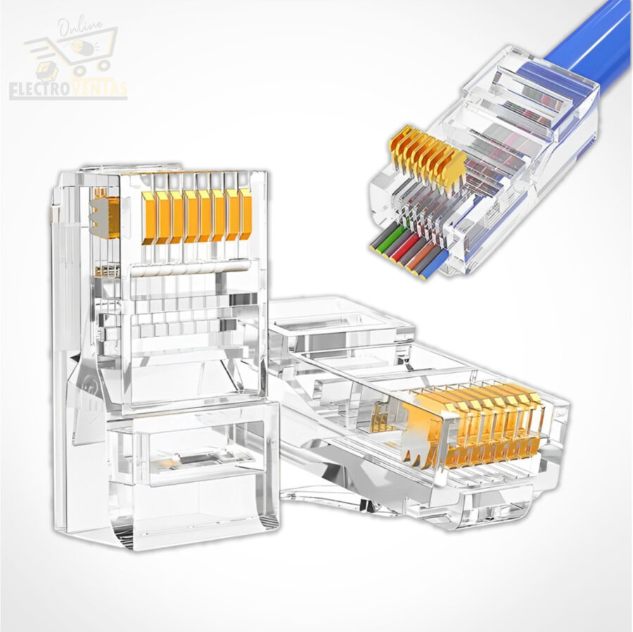"XK230601" CABEZA DE PLASTICO PARA CABLE DE RED - Imagen 2