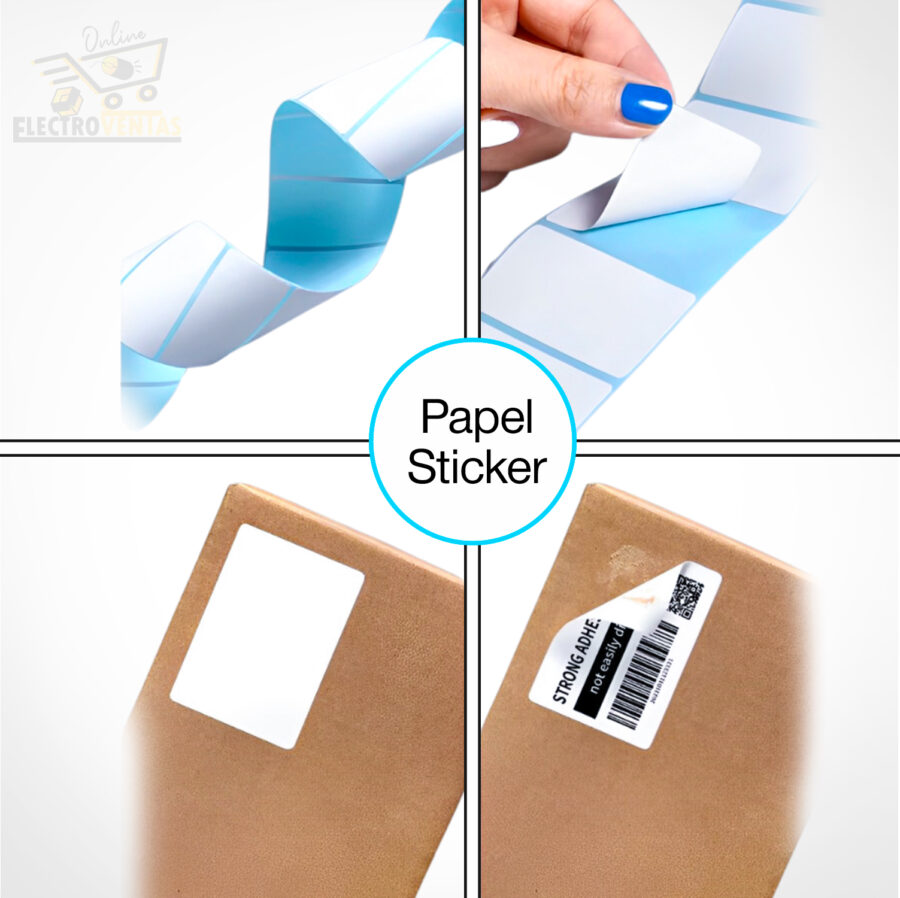 "SS221204" PAPEL STICKER PARA IMPRESORA 30*15 - Imagen 4