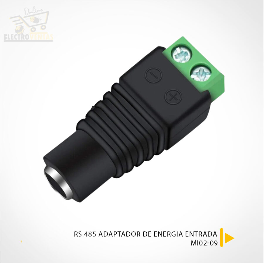"MI02-09" RS 485 ADAPTADOR DE ENERGIA ENTRADA