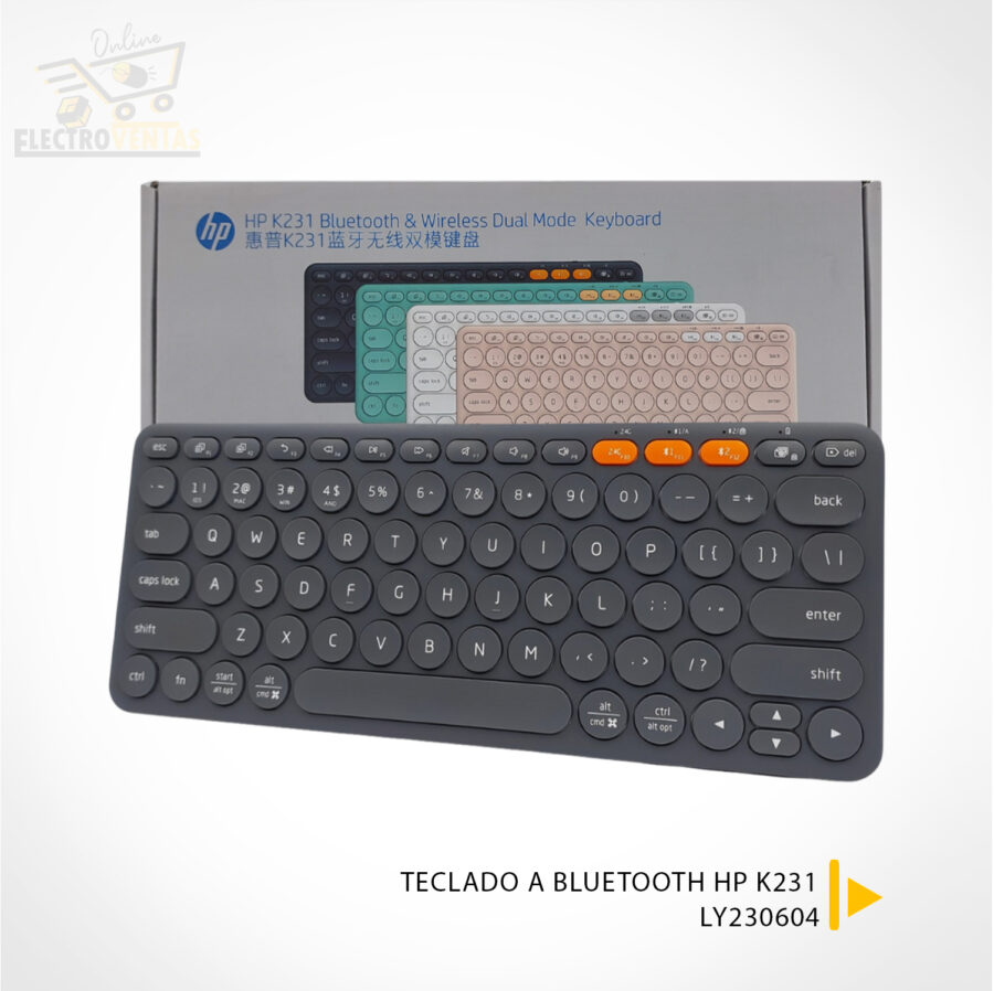 "LY230604" TECLADO A BLUETOOTH HP K231