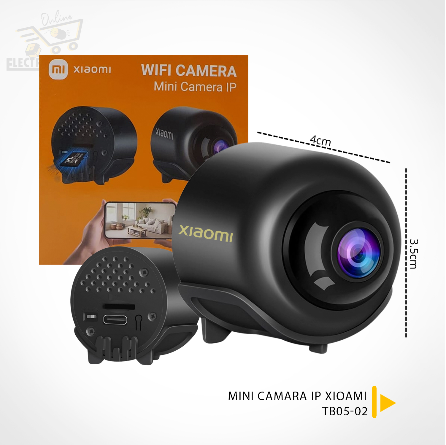 "TB05-02" MINI CAMARA IP XIOAMI (OFERTA)