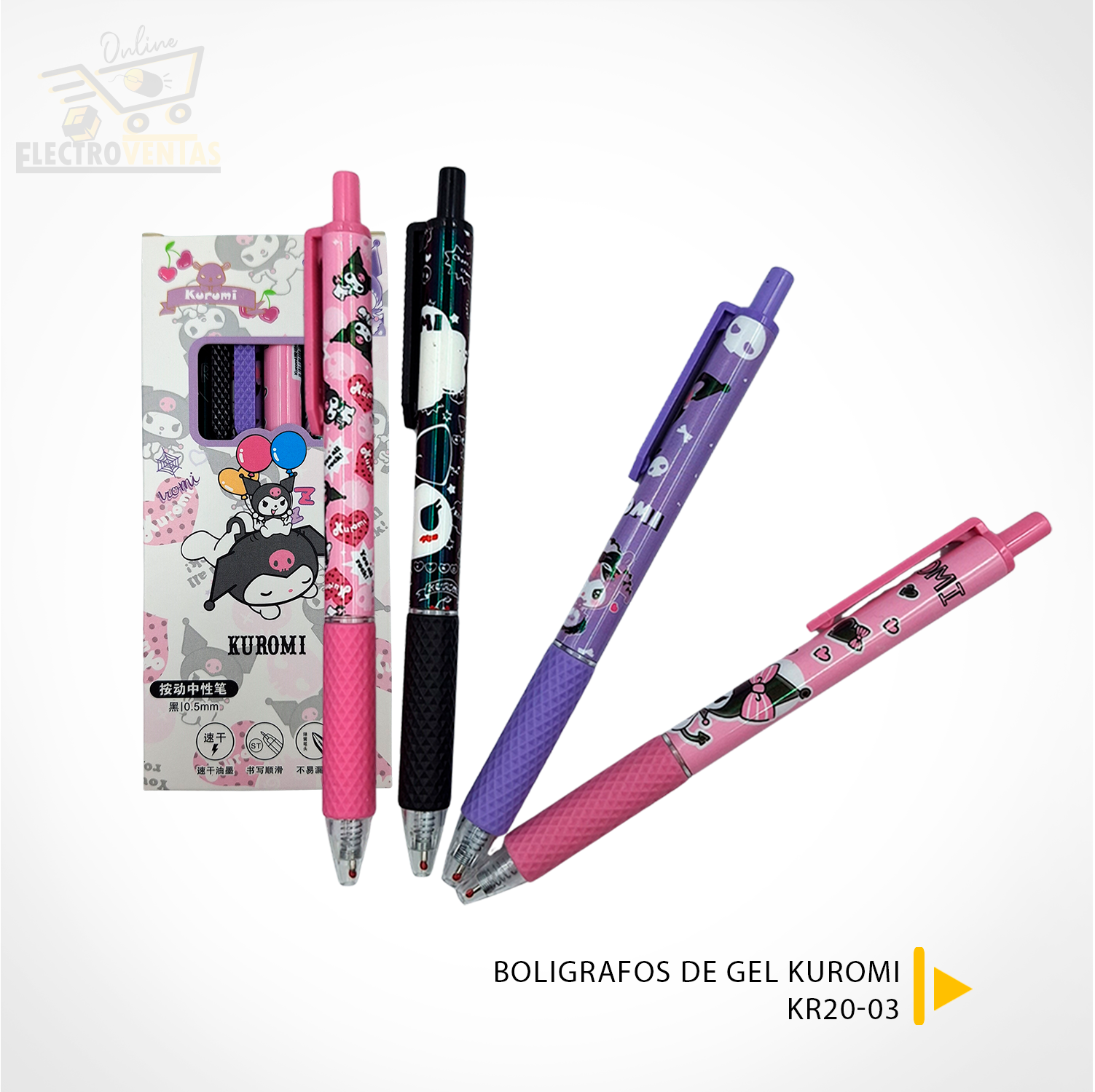 «KR20-03» BOLIGRAFO DE GEL KUROMI (OFERTA)
